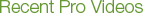 Video Header